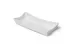 Ariane Porcelain AOTARN000012026 Taco Prep Hot Dog Tray, 10" x 6 1/2", Ivory, Porcelain - 4/Pcs 1 image