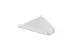 Ariane Porcelain AOTARN000013018 Hot Dog Holder 6 8/9" x 1 2/3" x 7 2/5" Ivory Porcelain - 12/Case 1 image