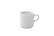 Ariane Porcelain APRARN000043020 Stackable Ivory Coffee Cups, 6 3/4 oz, Porcelain, 12/Case 1 image