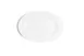 Ariane Porcelain APRARN120015032 Oval Platter, 12 3/5" x 8 2/3", Ivory Eclipse, Porcelain - 6/Case 1 image