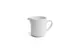 Ariane Porcelain APRARN120064025 Ivory Eclipse Creamer Pitcher 8.44oz Porcelain Handle - 12/Case 1 image