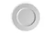 Ariane Porcelain APRARN121011027 Prime Flat Plate, 10 5/8" Ivory Orba, Porcelain - 12/Case 1 image