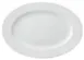 Ariane Porcelain APRARN121015032 Oval Platter, 12 3/5" x 8 2/3", Ivory, Porcelain - 6/Case 1 image