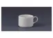 Ariane Porcelain APRARN121043023 Stackable Tea Cup 7.7oz Ivory Porcelain - 12/Case 1 image