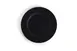 Ariane Porcelain APRARN259011027 China Plate, 10 5/8" Flat, Black Dazzle, Porcelain - 12/Case 1 image
