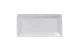 Ariane Porcelain ARRARN000011018 Ivory Rectangle China Plate 7" x 3 1/2" 18x9cm Porcelain – 12/Case 1 image
