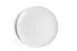 Ariane Porcelain AVCARN000011031 12 1/5" Round Rimless Ivory Porcelain Plate Set – 6/Case 1 image