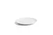 Ariane Porcelain AVCARN000014002 Ivory Round Rimless Tea/Coffee Saucer, 6 2/7" (16 Cm) - 12/Case 1 image