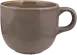 Ariane Porcelain AVCARN257044023 Vital Coupe Tea Cup, 7 7/9 Oz, Splash Beige, Porcelain - 12/Case 1 image