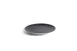 Ariane Porcelain AVCARN263011024 Round Rimless Plate, 9 4/9" (24 cm), Twister Mokka Porcelain, 6/Case 1 image