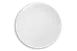 Ariane Porcelain AVCARNA70011024 Round Rimless Plate, 9 4/9" (24 cm), Oxide Pearl White, 6/Case 1 image