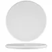 Ariane Porcelain DDEARN11Q011016 Slide Plate - 6.3" Round Crackle Porcelain China Plate, 6/Case 1 image