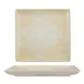 Ariane Porcelain DJSARN09S011005 Square Porcelain Platter, 10 5/8" x 10 5/8" Paros Sand, 6/Case 1 image