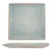 Ariane Porcelain DJSARN09T011002 Square Platter 8 1/4" x 8 1/4" Paros Aqua Porcelain - 6/Case 1 image