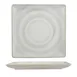 Ariane Porcelain DJSARN09V011005 Platter Foot, 10 5/8" x 10 5/8", Paros Aqua Porcelain – 6/Case 1 image