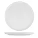 Ariane Porcelain DLGARN11Q011001 11" Round Plate, Flat Edge, Crackle Porcelain - 6/Case 1 image