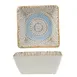 Ariane Porcelain DMNARN05Z101002 Miniature Squire Plate 2 3/4" x 2 3/4" Porcelain Tangier - 18/Case 1 image