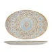 Ariane Porcelain DTIARN05Z015003 Titanium Oval China Plate, 8.812" (32 cm) Tangier Porcelain, 6/Case 1 image