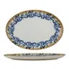Ariane Porcelain DTIARN11K015003 Oval Dinner Plate 8.812" - 12 3/5" (32 Cm) Porcelain Amalfi - 6/Case 1 image