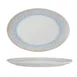 Ariane Porcelain DTIARN11L015003 Oval Titanium Plate, 8.812" Footed, 32cm, Porcelain – 6/Case 1 image