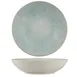 Ariane Porcelain DVCARN09T012018 Vital Coupe Round 7" Deep Plate, Paros Aqua, Porcelain – 6/Case 1 image