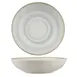 Ariane Porcelain DVCARN09V012002 Vital Coupe Round Plate 10 1/4" 26 cm Aqua Shell Porcelain - 6/Case 1 image