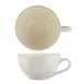 Ariane Porcelain DXRARN09S044016 Non-Stackable China Cup, 5.5 oz, Paros Sand, Porcelain - 12/Case 1 image