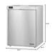 Hoshizaki HR24C 23"W Compact One Solid Door Undercounter Reach-in Refrigerator - Open box 4 image