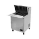 Asber APTM-27-12 27" One Section Mega Top Sandwich/Salad Prep Table w/ 1 Door, 12 pans, 6 cu. ft. 1 image