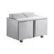 Delfield 4460NP-12 60" 2-Door Sandwich and Salad Prep Table, 12 Pans, 20.20 cu. ft. 1 image