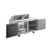 Delfield 4460NP-12 60" 2-Door Sandwich and Salad Prep Table, 12 Pans, 20.20 cu. ft. 3 image