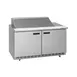 Delfield 4460NP-12M 60" 2-Door Mega Top Sandwich and Salad Prep Table, 12 Pans 1 image