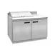 Delfield ST4448NP-12M 48" 2-Door Mega Top Sandwich and Salad Prep Table, 12 Pans 1 image