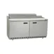 Delfield ST4460NP-18M 60" 2-Door Mega Top Sandwich and Salad Prep Table, 18 Pans 1 image
