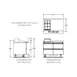 Delfield STD4448NP-6M 48" 2-Section Mega Top Sandwich Prep Table, 4 Drawers, 6 Pans 2 image