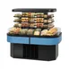 Federal Industries IMSS60SC-2 60" Refrigerated Self-Serve Island Merchandiser, 2 Shelves 1 image
