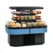 Federal Industries IMSS60SC-2 60" Refrigerated Self-Serve Island Merchandiser, 2 Shelves 2 image
