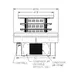Federal Industries IMSS60SC-3 60" Refrigerated Self-Serve Island Merchandiser, 3 Shelves 2 image