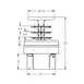 Federal Industries IMSS84SC-3 84" Refrigerated Self-Serve Island Merchandiser, 3 Shelves 3 image
