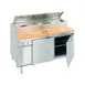 La Rosa Refrigeration L-12150-28 50" 2-Door Sandwich and Salad Prep Table, 6 Pans 1 image