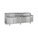 La Rosa Refrigeration L-12198-32 98" 4-Door Sandwich and Salad Prep Table, 10 Pans 2 image