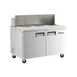 Coldline SP48 46" 2-Door Refrigerated Sandwich and Salad Prep Table, 12 Pans, Stainless Steel 2 image