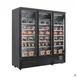 Vitlife Commercial VKDF-P1973TG 74" 3-Glass Door Freezer Merchandiser in Black, 43.1 cu ft 2 image