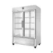 Vitlife Commercial VRB54RG 54" 2-Glass Door Reach-In Refrigerator, 46 cu. ft. Stainless Steel, Bottom Mounted 3 image