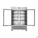 Vitlife Commercial VRB54RG 54" 2-Glass Door Reach-In Refrigerator, 46 cu. ft. Stainless Steel, Bottom Mounted 4 image