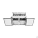 Vitlife Commercial VSP60 60" 2-Section Refrigerated Sandwich / Salad Prep Table, 17.8 cu. ft. 4 image