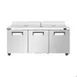 Vitlife Commercial VSP72M 72" Refrigerated Mega Top Sandwich / Salad Unit w/ 3 Door, 21.2 cu. ft. 2 image