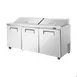 Vitlife Commercial VSP72M 72" Refrigerated Mega Top Sandwich / Salad Unit w/ 3 Door, 21.2 cu. ft. 3 image
