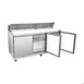 Vitlife Commercial VSP72M 72" Refrigerated Mega Top Sandwich / Salad Unit w/ 3 Door, 21.2 cu. ft. 5 image