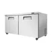 Vitlife Commercial VUC60F 60" 2-Door Reach-In Undercounter Freezer, Stainless Steel, 14.1 cu. ft. 3 image